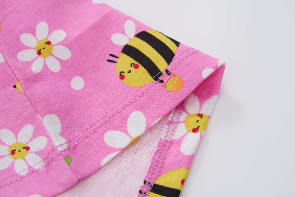 Dívčí noční košile kr.r. Wolf S2581 sytě růžová